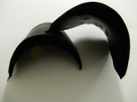 Colbert schoudervulling  zwart - 1.5cm dik