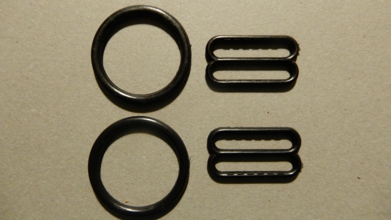 plastic set - oogjes &  achtjes  - 1.6 cm