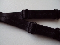 schouderband 1cm zwart