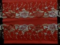 Lingeriepakket - red-  lace flower