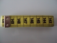 lintmeter / centimeter geel
