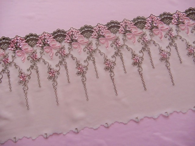 lingeriepakket pink strikken lace