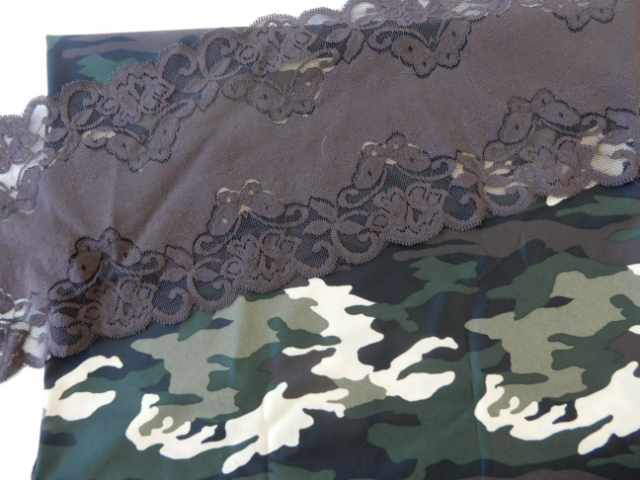 Lingeriepakket - army-lace