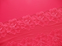 lingeriepakket rood cerise flower lace