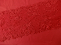 Beha pakket - warm rood lace