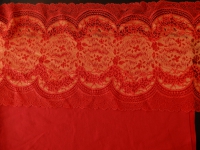 Beha pakket - orange red lace