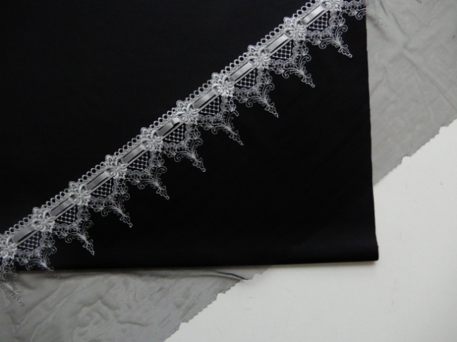 lingeriepakket Special black zilver lace