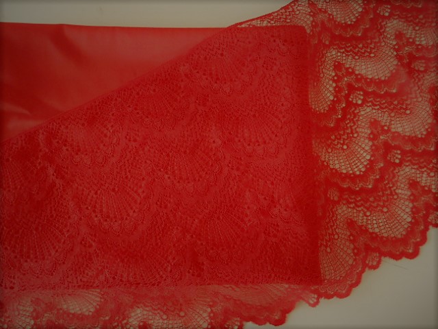 lingeriepakket red waaier lace